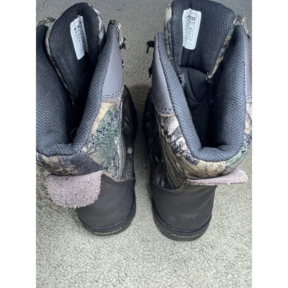 LaCrosse Men’s Silencer 8″ Realtree 400g Thinsulate Waterproof Hunting Boots 10